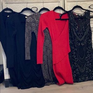 5 evening/cocktail dresses (bundle of 5)